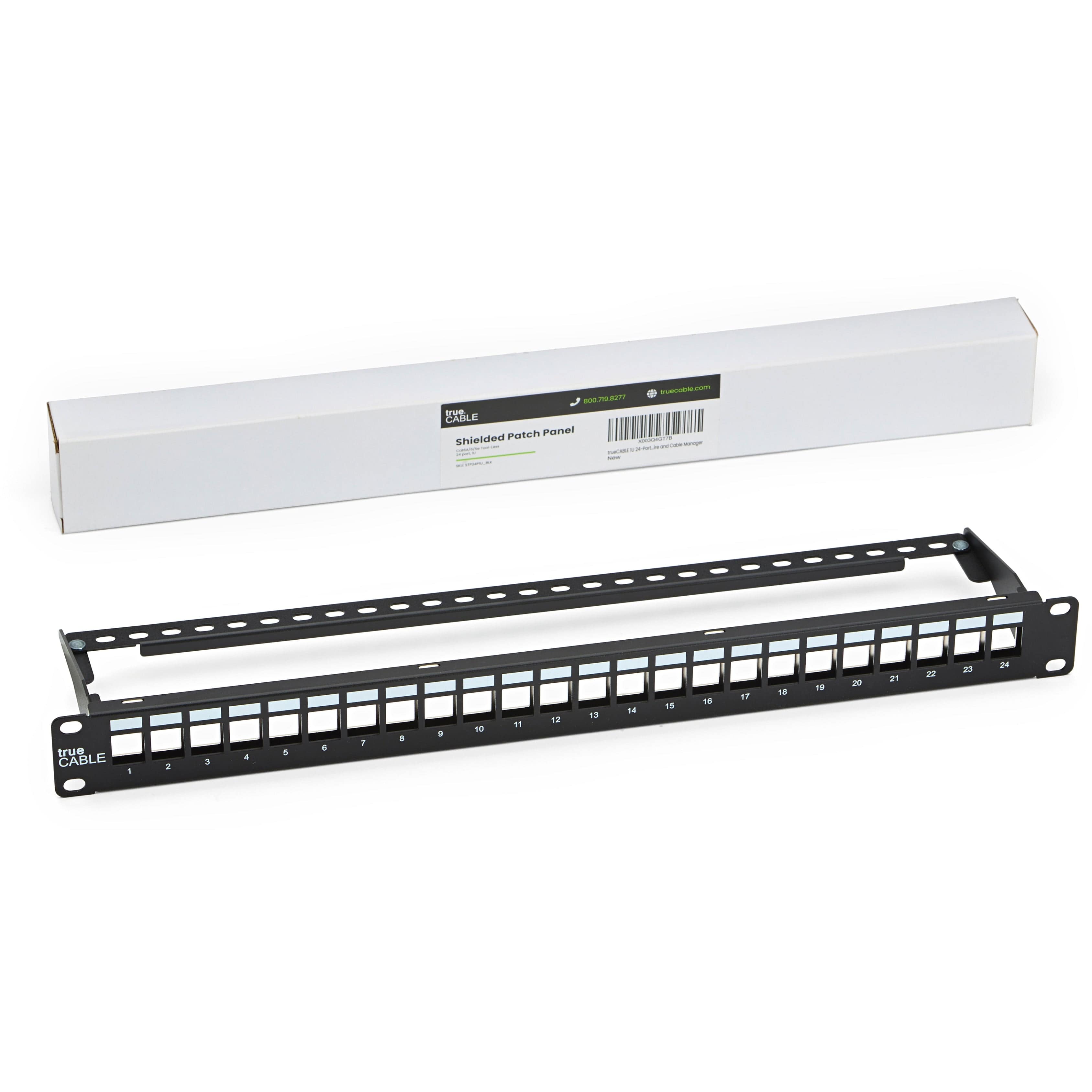 Data Com Patch Panel 24PORT 1U Unloaded