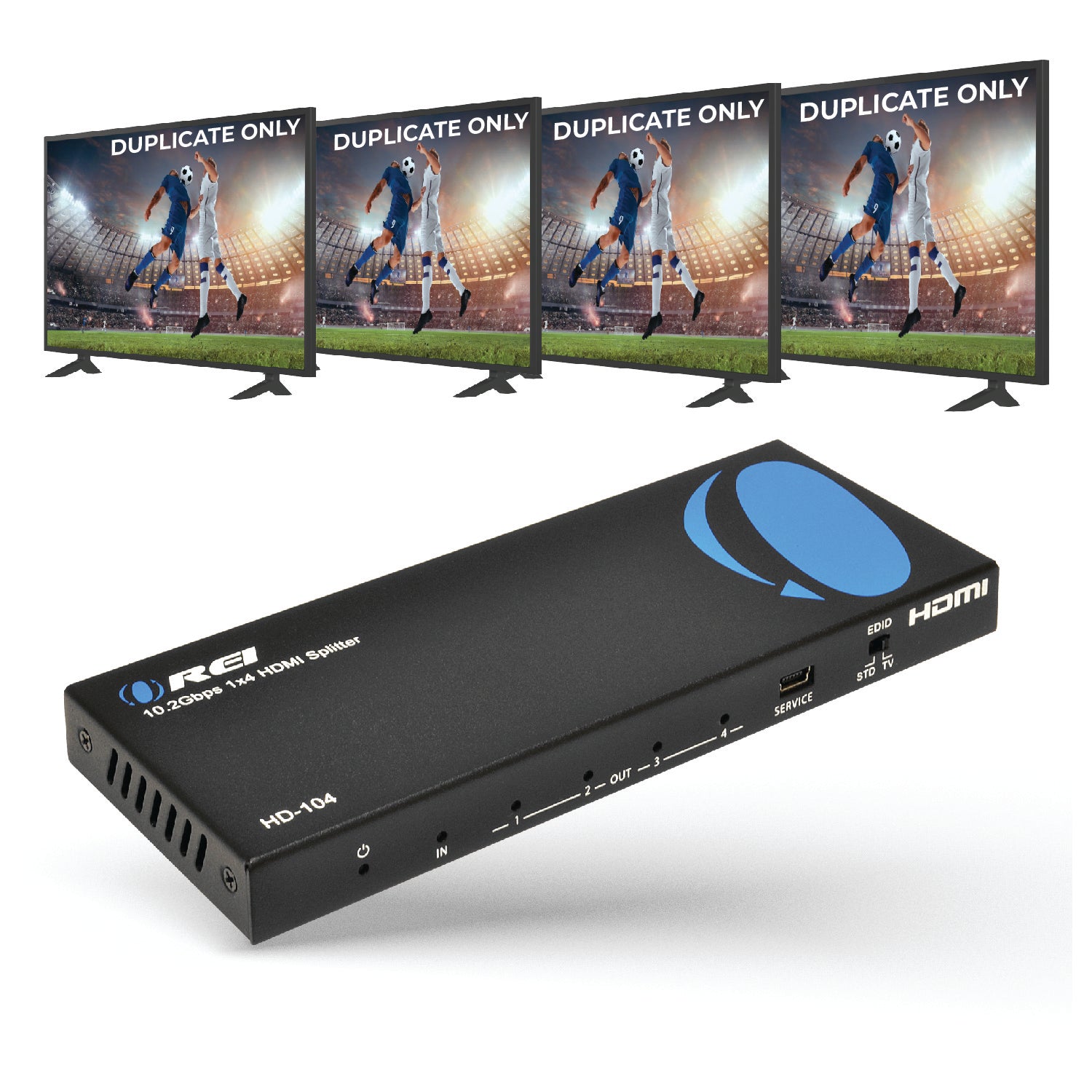 HDMI Splitter Rigid 4K 1 IN 4 Out
