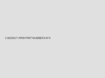 Apkr Cagenut 0474