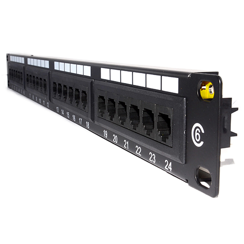 Apkr Cat6 Patch Panel 24PORT Full Loaded