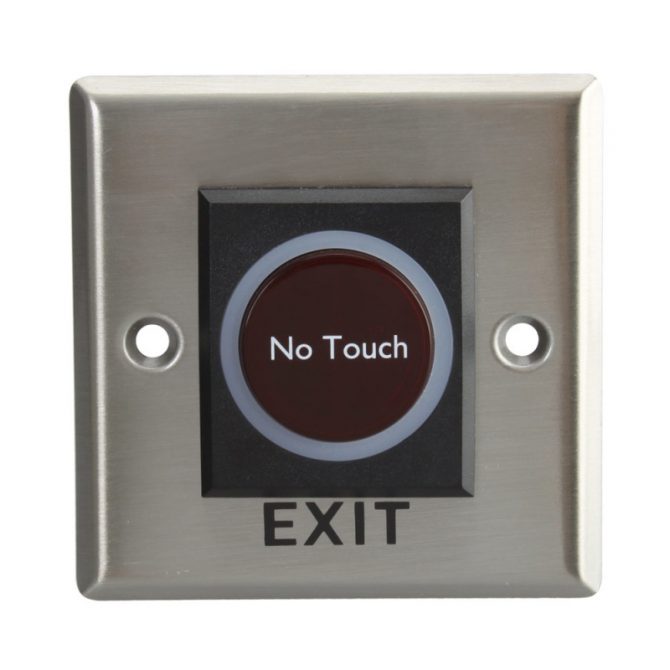 NO Touch Exit Button