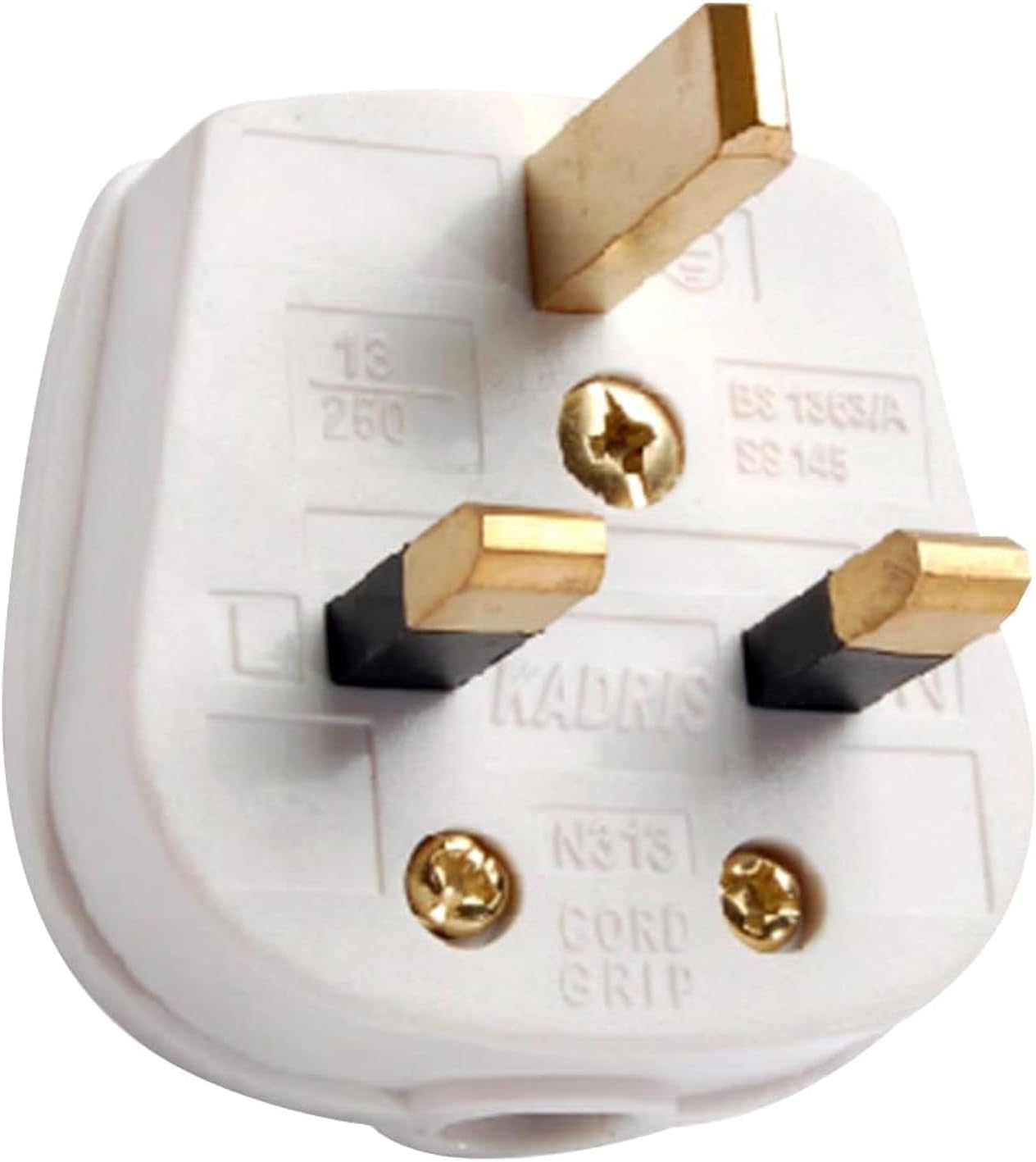 Kadris Electric Socket MU-1170-13AMP-TOP Plug 688 QC 333 Black